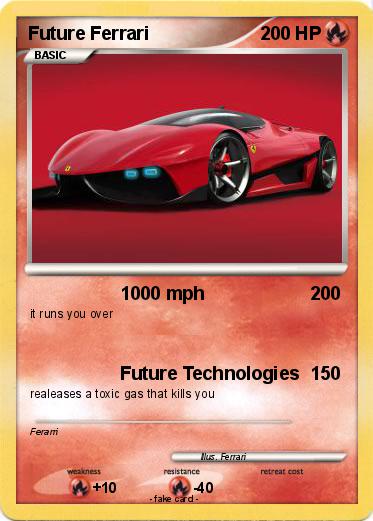 Pokemon Future Ferrari