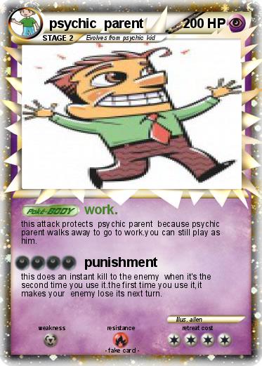 Pokemon psychic  parent