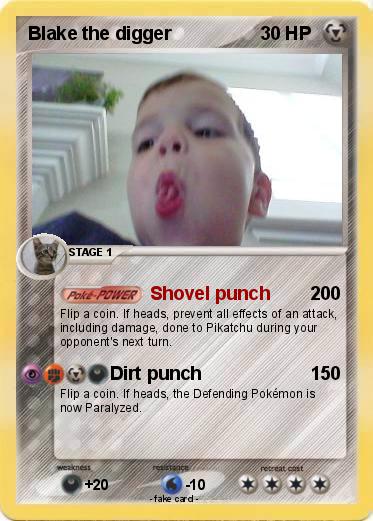 Pokemon Blake the digger