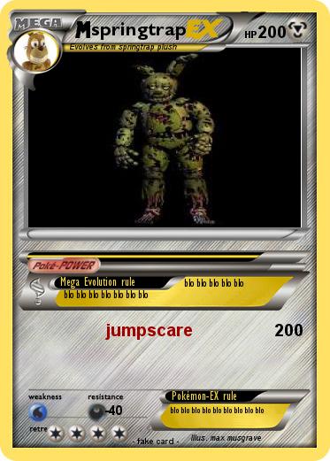Pokemon springtrap