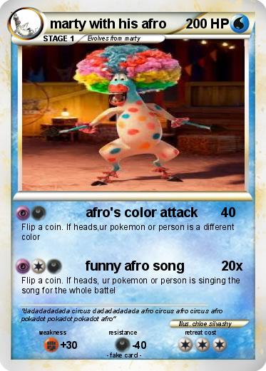 Pokemon marty with his afro