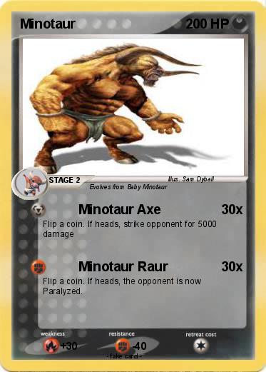 Pokemon Minotaur
