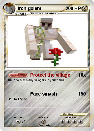 Pokemon Iron golem