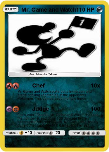 Pokemon Mr. Game and Watch