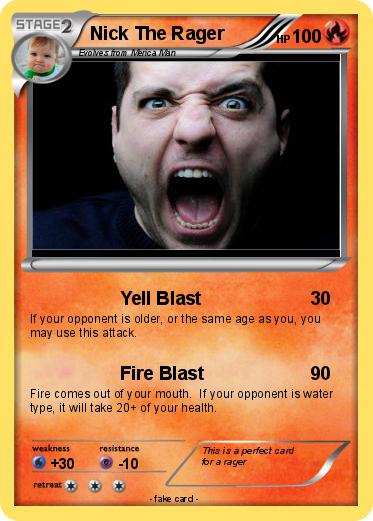 Pokemon Nick The Rager