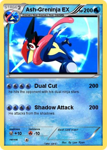 Pokemon Ash-Greninja EX