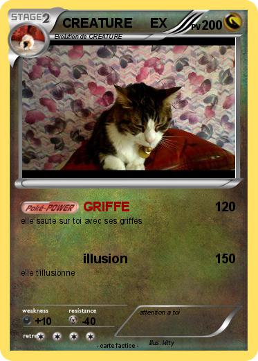 Pokemon CREATURE     EX