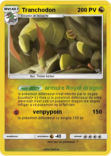 Pokemon Tranchodon