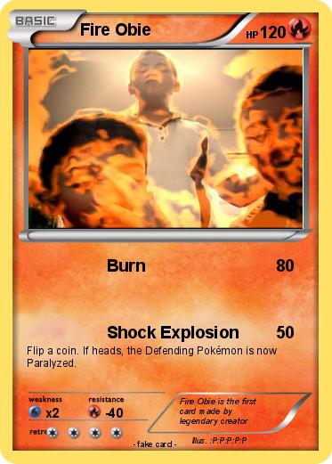 Pokemon Fire Obie