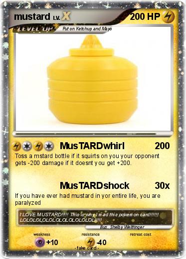 Pokemon mustard