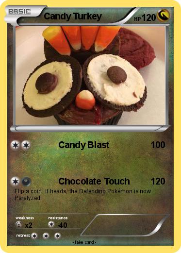 Pokemon Candy Turkey
