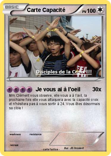 Pokemon Carte Capacité