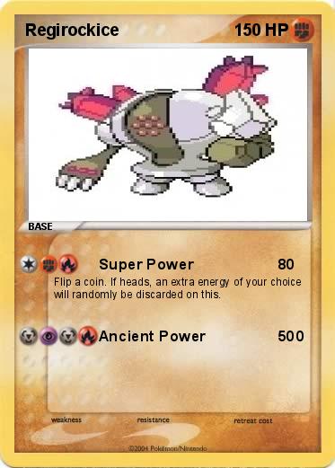 Pokemon Regirockice