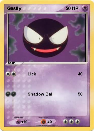 Pokemon Gastly
