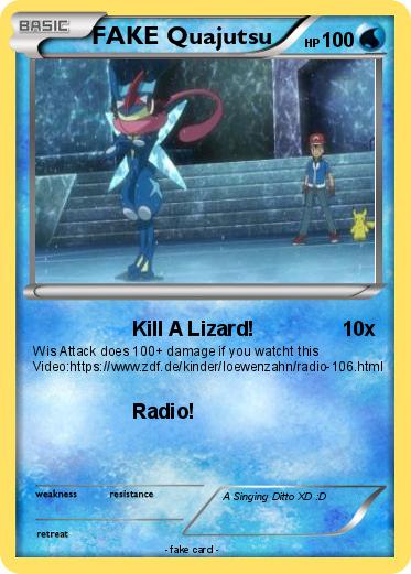 Pokemon FAKE Quajutsu
