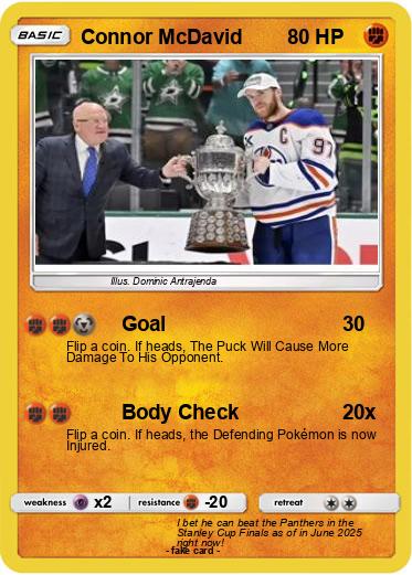 Pokemon Connor McDavid