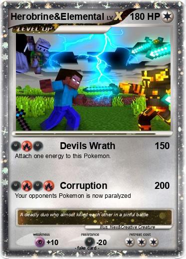 Pokemon Herobrine&Elemental
