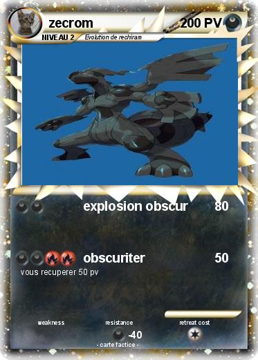Pokemon zecrom