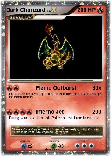Pokemon Dark Charizard