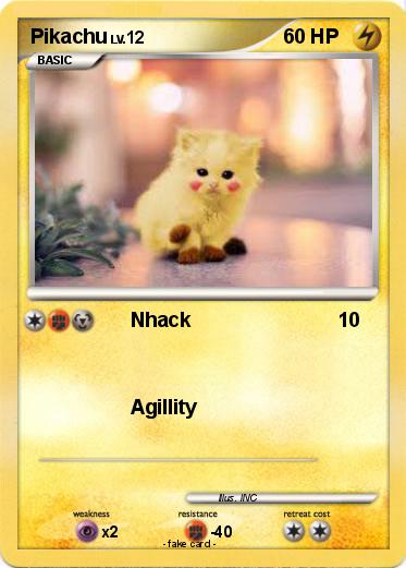 Pokemon Pikachu