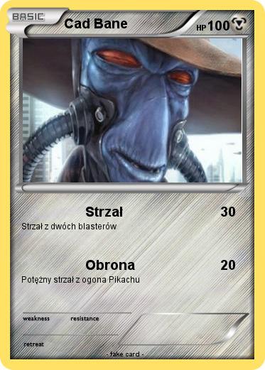 Pokemon Cad Bane