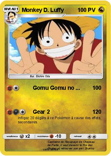 Pokemon Monkey D. Luffy