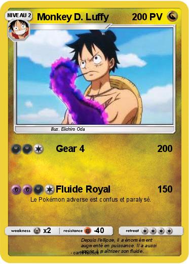 Pokemon Monkey D. Luffy