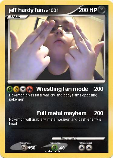 Pokemon jeff hardy fan