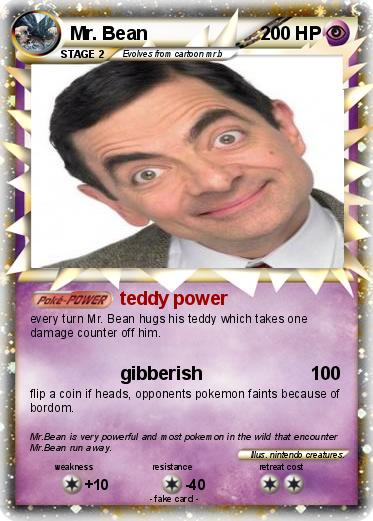 Pokemon Mr. Bean