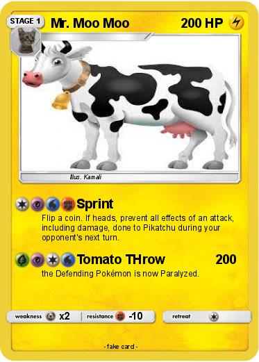 Pokemon Mr. Moo Moo