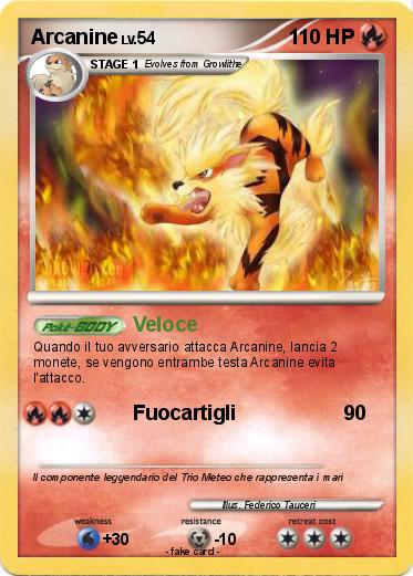 Pokemon Arcanine