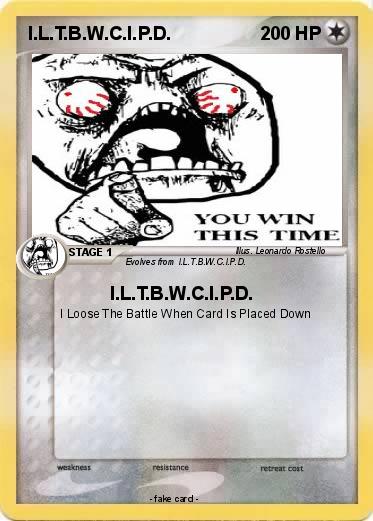 Pokemon I.L.T.B.W.C.I.P.D.