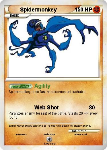 Pokemon Spidermonkey