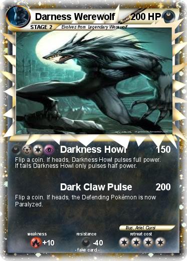 Pokemon Darness Werewolf