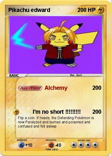 Pokemon Pikachu edward