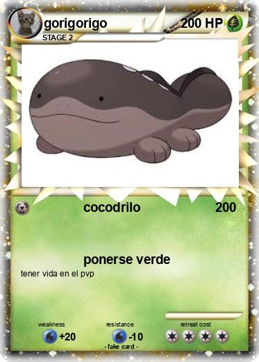 Pokemon gorigorigo