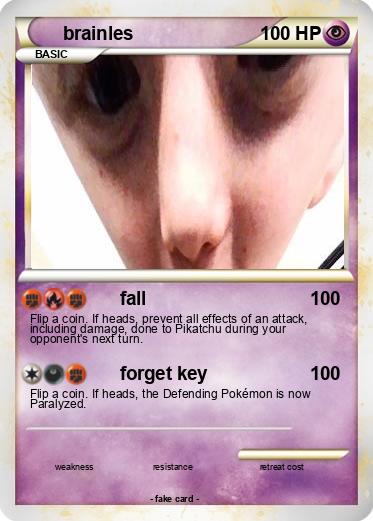 Pokemon brainles