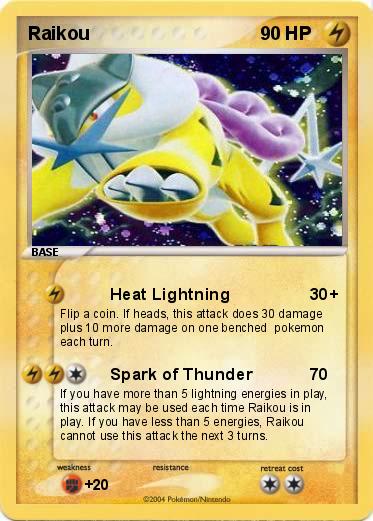 Pokemon Raikou