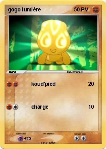 Pokemon gogo lumière