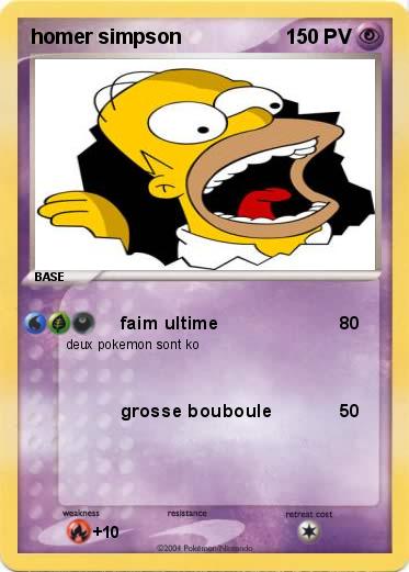 Pokemon homer simpson