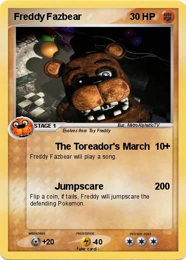 Pokemon Freddy Fazbear