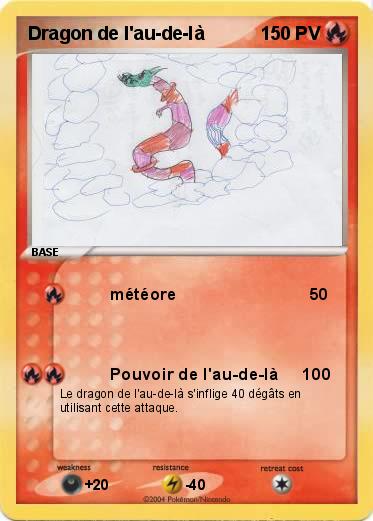 Pokemon Dragon de l'au-de-là