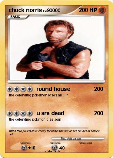 Pokemon chuck norris