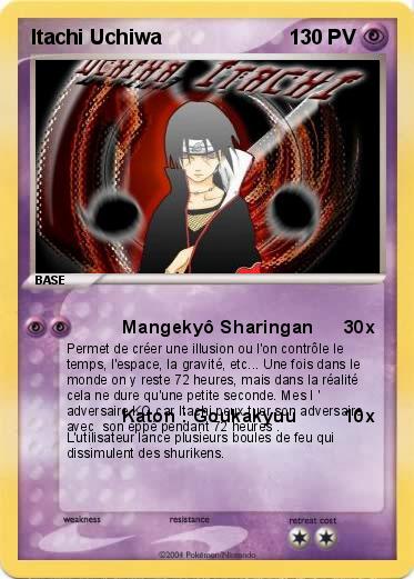 Pokemon Itachi Uchiwa
