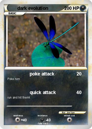 Pokemon dark evolution
