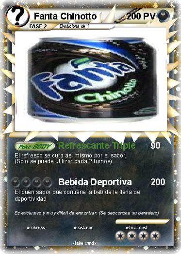 Pokemon Fanta Chinotto