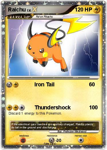 Pokemon Raichu