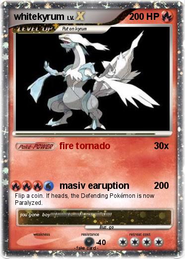 Pokemon whitekyrum