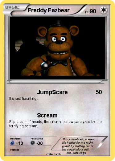 Pokemon Freddy Fazbear