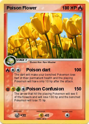 Pokemon Poison Flower